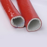 防火套管 硅胶防火绝缘套管 耐温隔热内纤外胶防火管